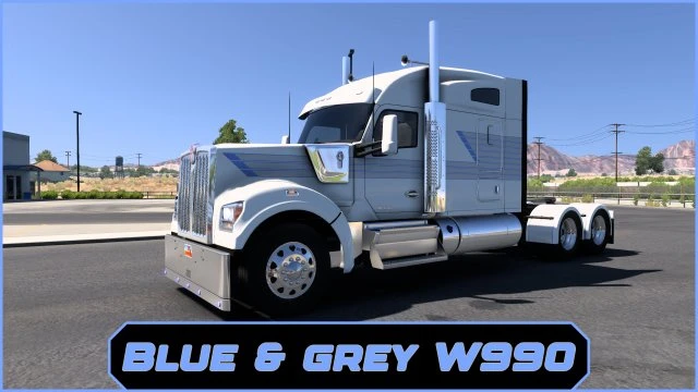 Blue & Grey W990