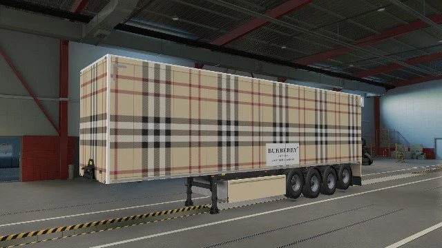Burberry Trailer - SCS trailers + Krone + AI