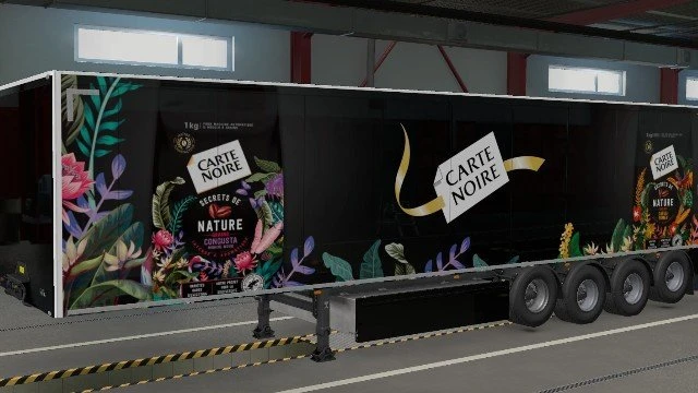 Carte Noire Trailer - SCS trailers + Krone + AI