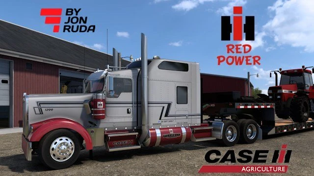 Case IH skins for Ruda's W900 Highway Killer