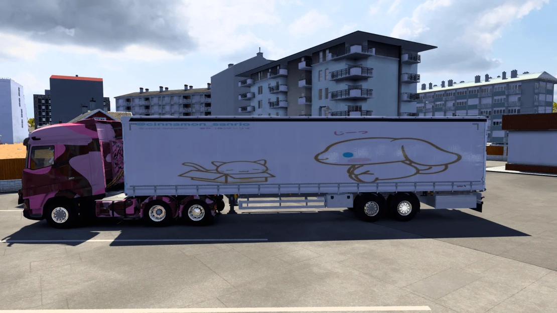 Cinnamoroll and Friends Paintjobs for S.CS Universal Trailer