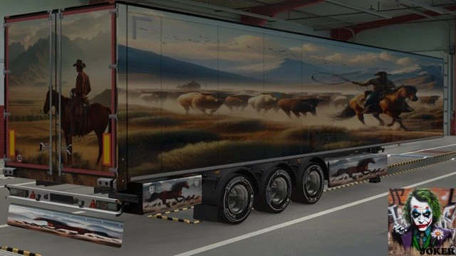 Cowboy Trailer Skin 01 ( by Joker)