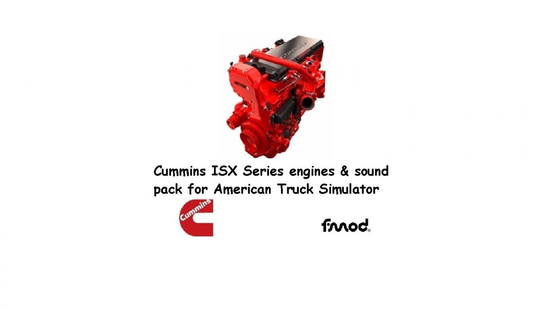 Cummins ISX engines & sounds pack