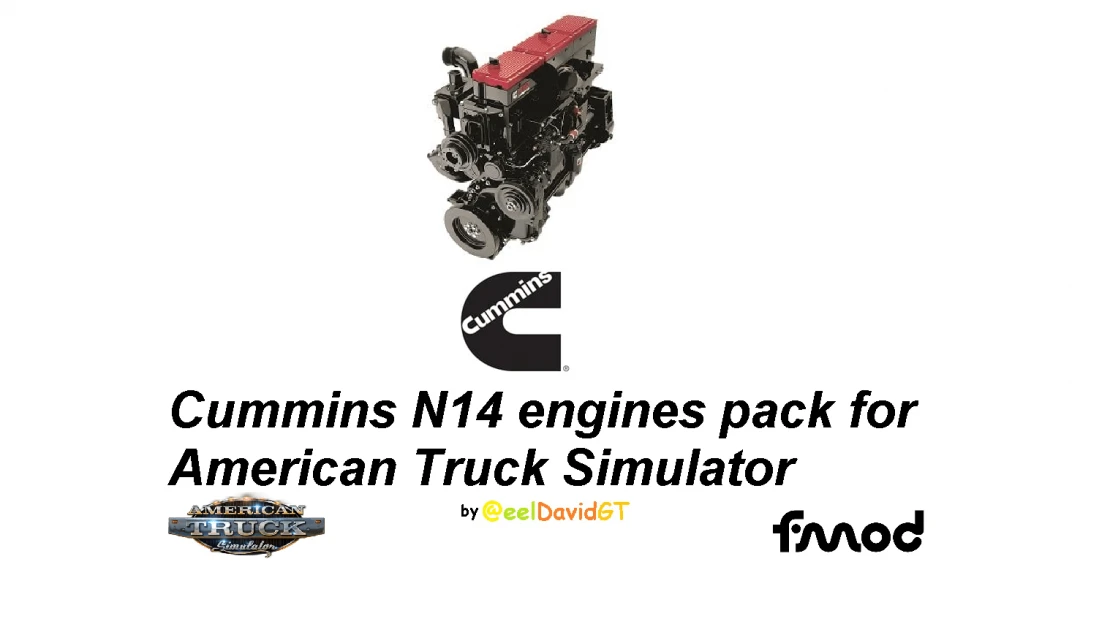 Cummins N14 engines pack