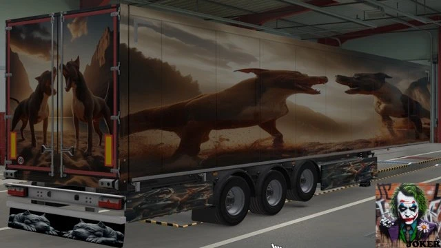 DOG Trailer Skin 01 (by Joker)