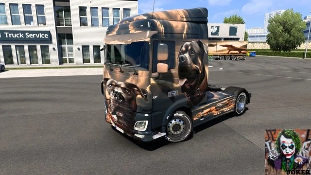 Dog Truck Skin 01 (by Joker)