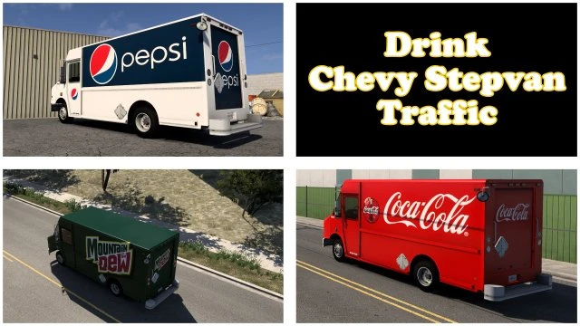 Drinks Chevy Stepvan Traffic