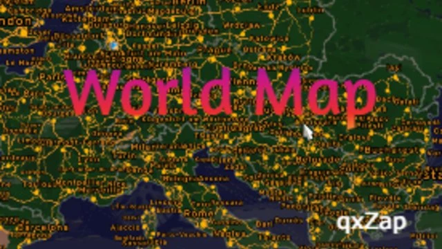 ETS2 World Map Background