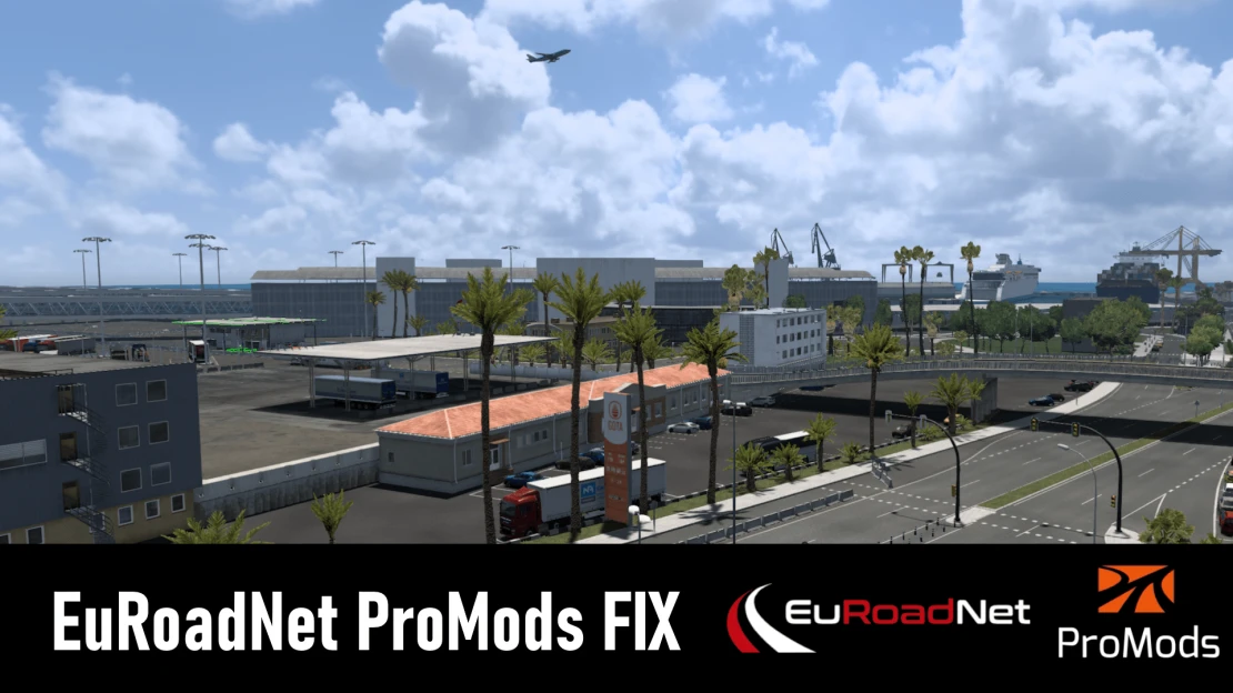 EuRoadNet ProMods Fix