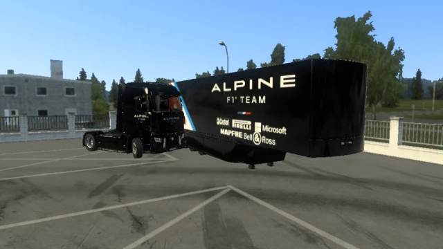 F1 Alpine skin