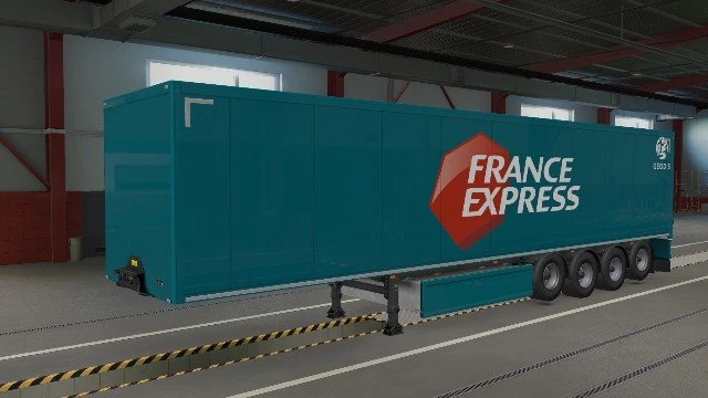 France Express Trailer - SCS trailers + Krone + AI