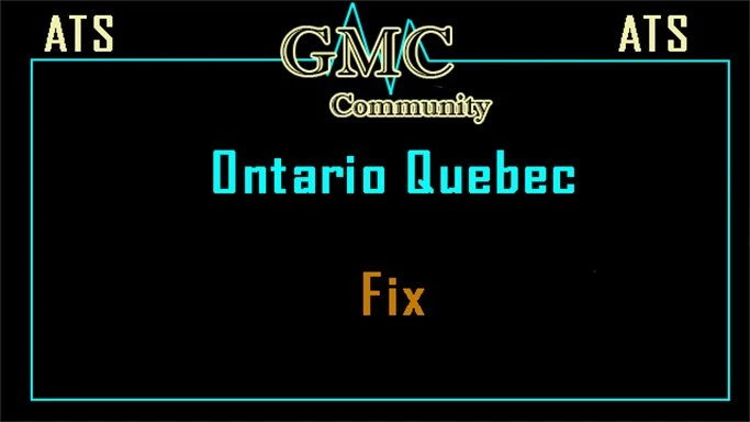 [OBSOLETE] GMC Logistics - Ontario - Quebec FIX
