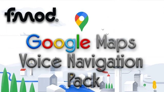 Google Maps Voice Navigation Pack