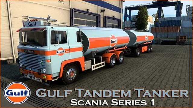Gulf Oil Scania 1 Tandem
