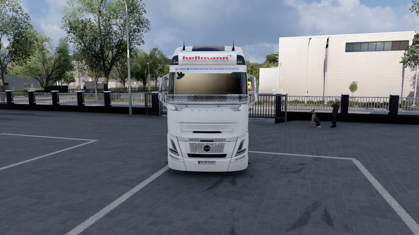 Hellmann worldwide Logistics Combo for Euro Truck Simulator 2 - TruckyMods