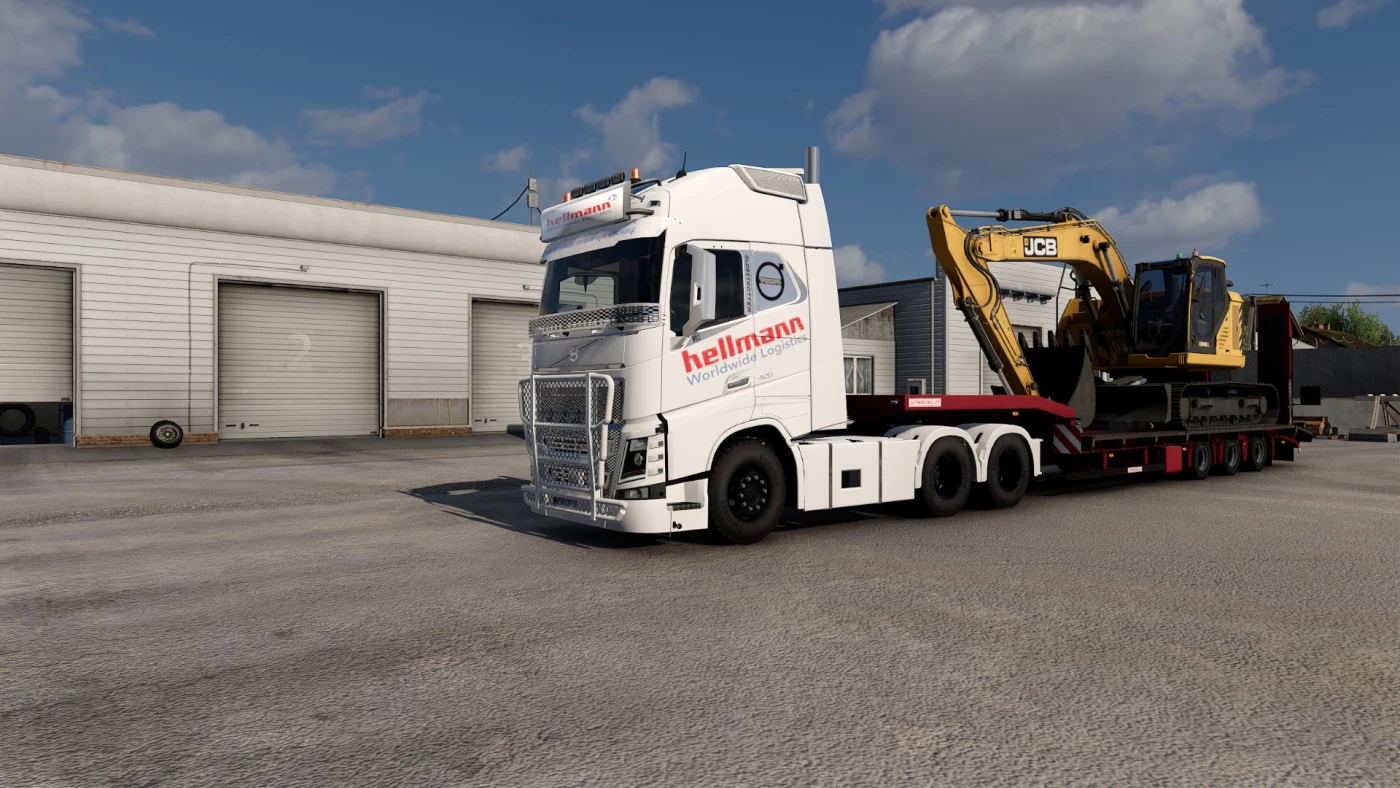 Hellmann worldwide Logistics Combo for Euro Truck Simulator 2 - TruckyMods