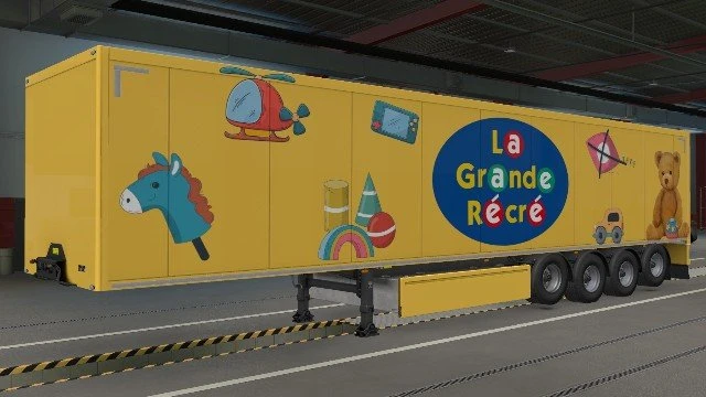 La Grande Récré Trailer - SCS trailers + Krone + AI
