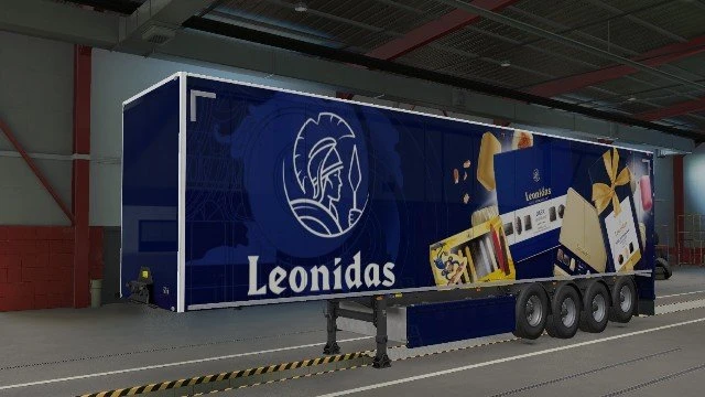 Leonidas Trailer - SCS trailers + Krone + AI