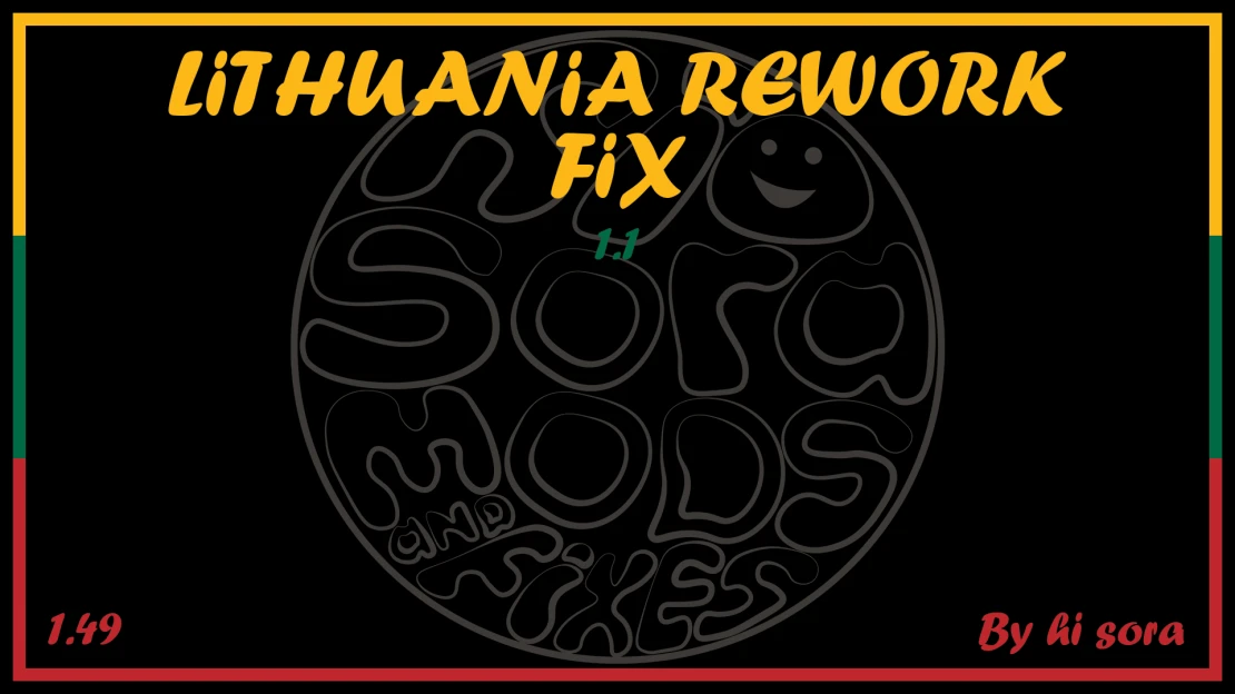 Lithuania Rework - Road Connection FIX