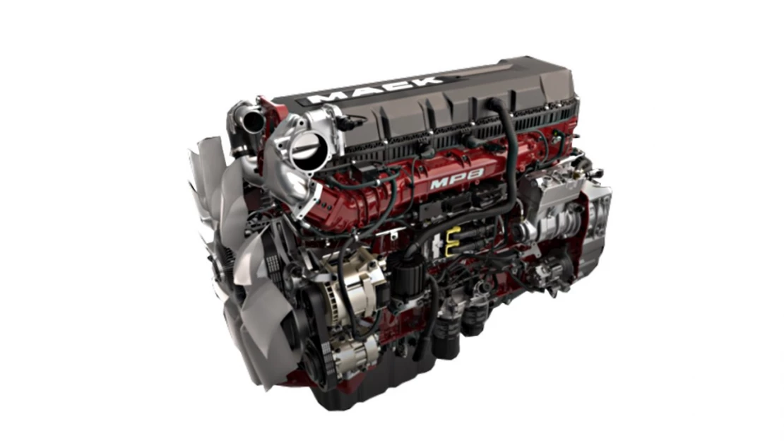 Mack MP8 Straight pipe sound