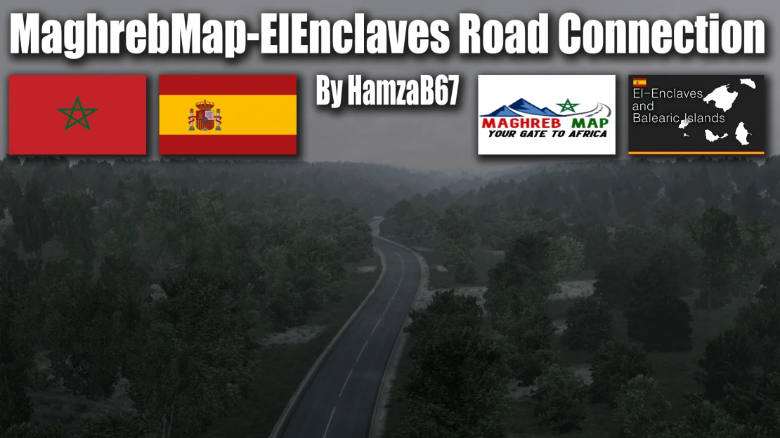 [1.49] Maghreb Map - El-Enclaves Road Connection