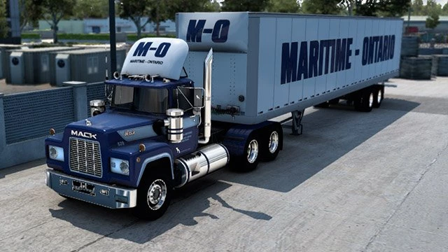 Maritime Ontario Mack R and Trailer Skin