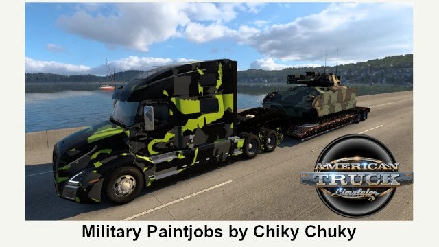Military Paintjobs ATS by Chiky Chuky
