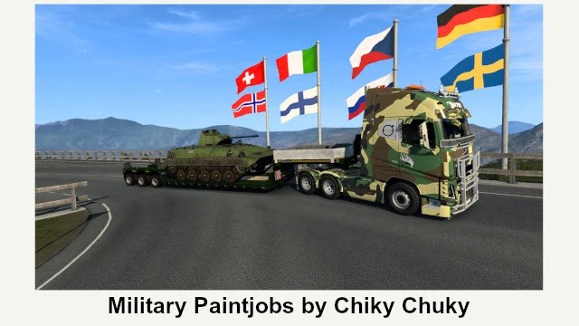 Military Paintjobs by Chiky Chuky