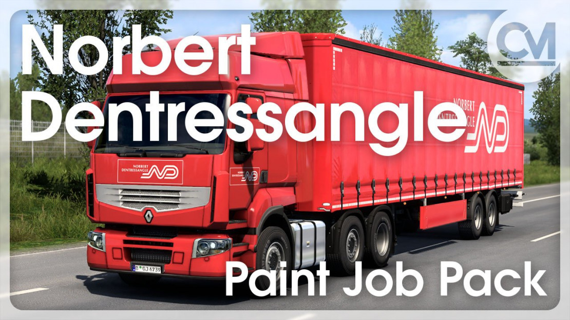 Norbert Dentressangle Paint Job Pack
