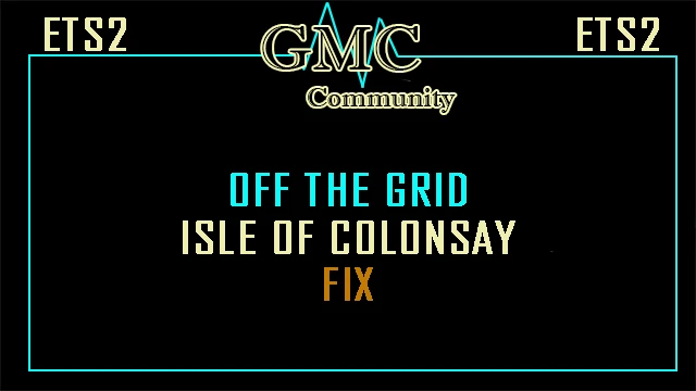 [OBSOLETE]Off the Grid Isle of Colonsay Fix