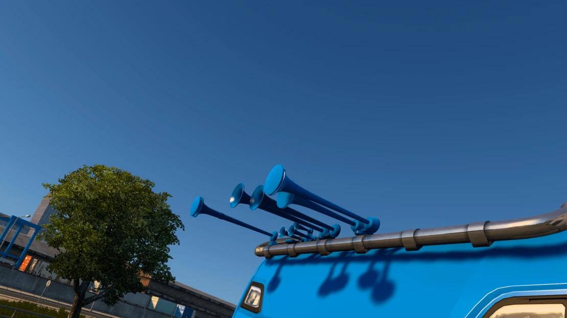 Painted Air Horn Hookups