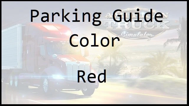 Parking Guide Color Red
