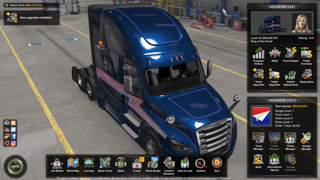 Profile For ProMods Canada 1.2.2 v1.46