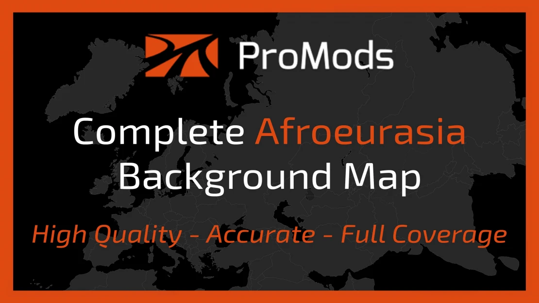 ProMods Complete Afroeurasia Background Map