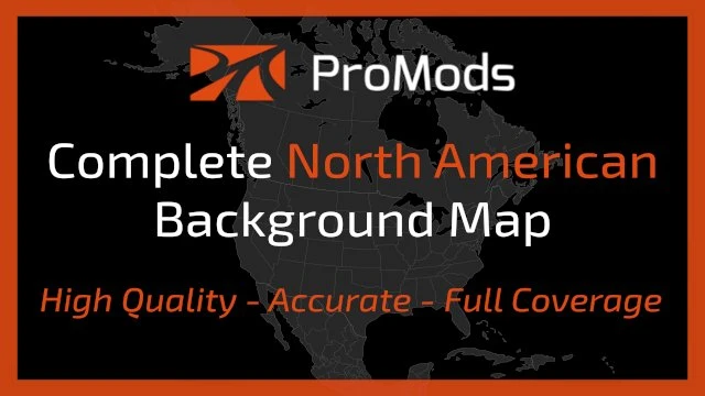 ProMods Complete North American Background Map