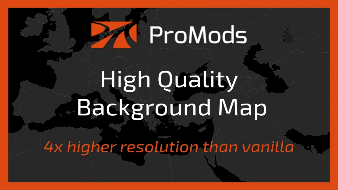 ProMods High Quality Background Map
