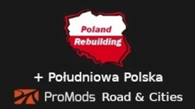 ProMods road & cities Południowa Polska merge