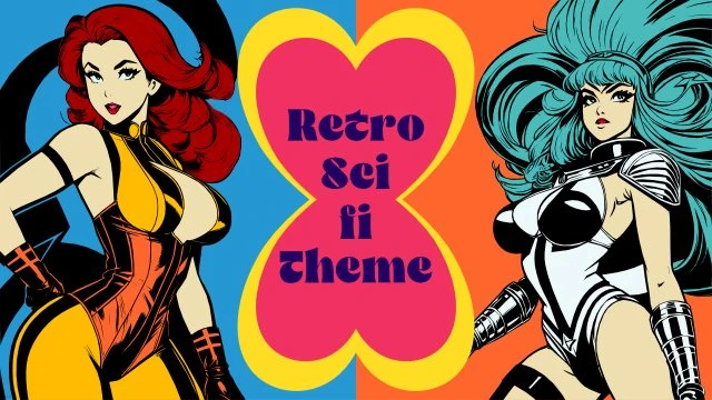 Retro scifi theme
