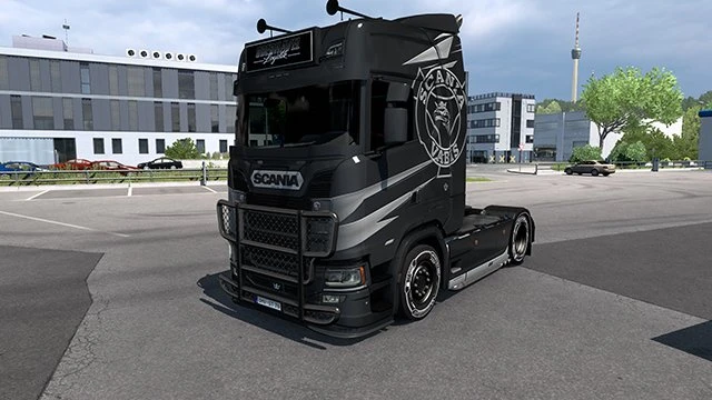 Scania Silver Grey