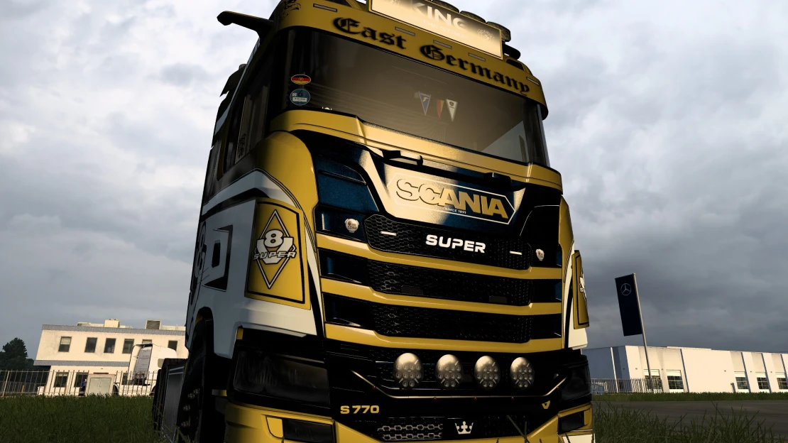 Scania V8 Limette