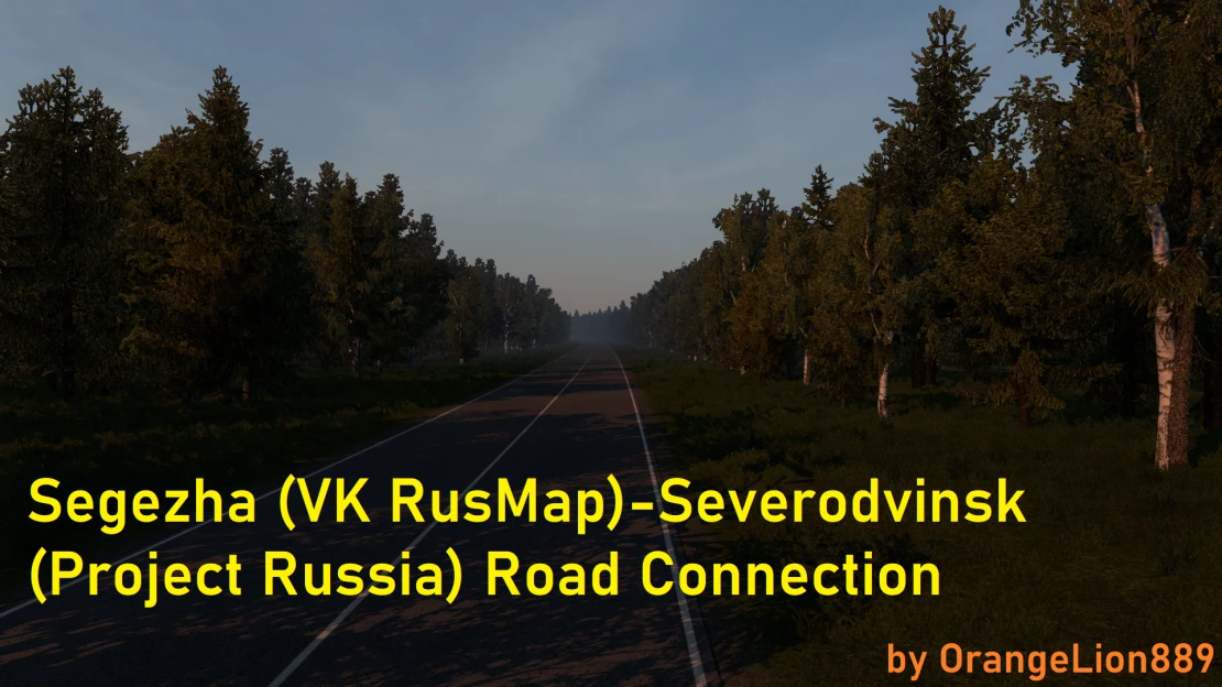 [1.55 & 1.56] Segezha (VK RusMap)-Severodvinsk (Project Russia) Road Connection