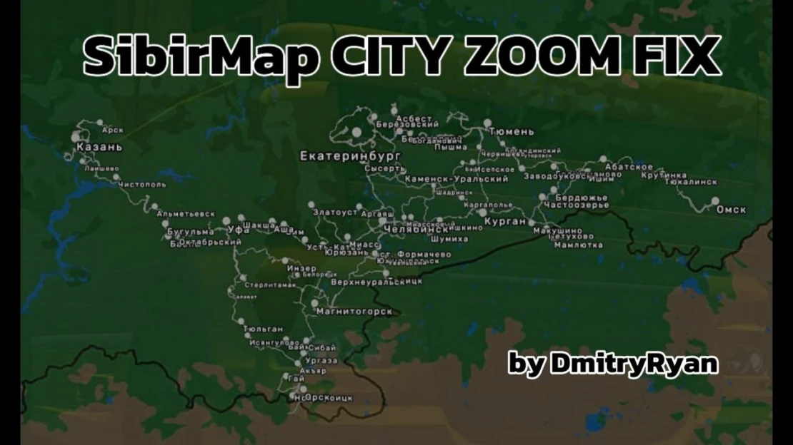SibirMap City Zoom Fix