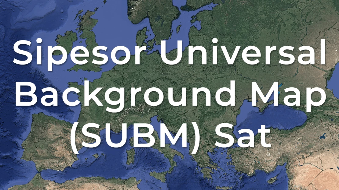 Sipesor Universal Background Map (SUBM) Sat