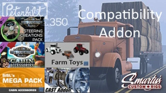 Smarty's Peterbilt 350 Compatibility Addon