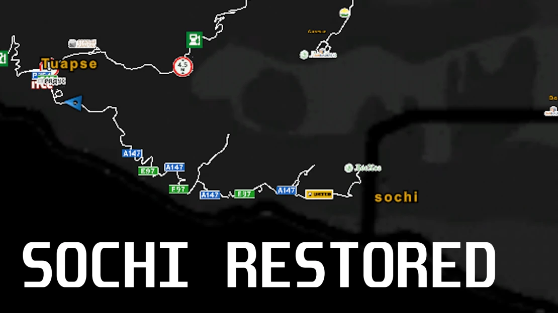 Sochi Restored - Southern Region Addon