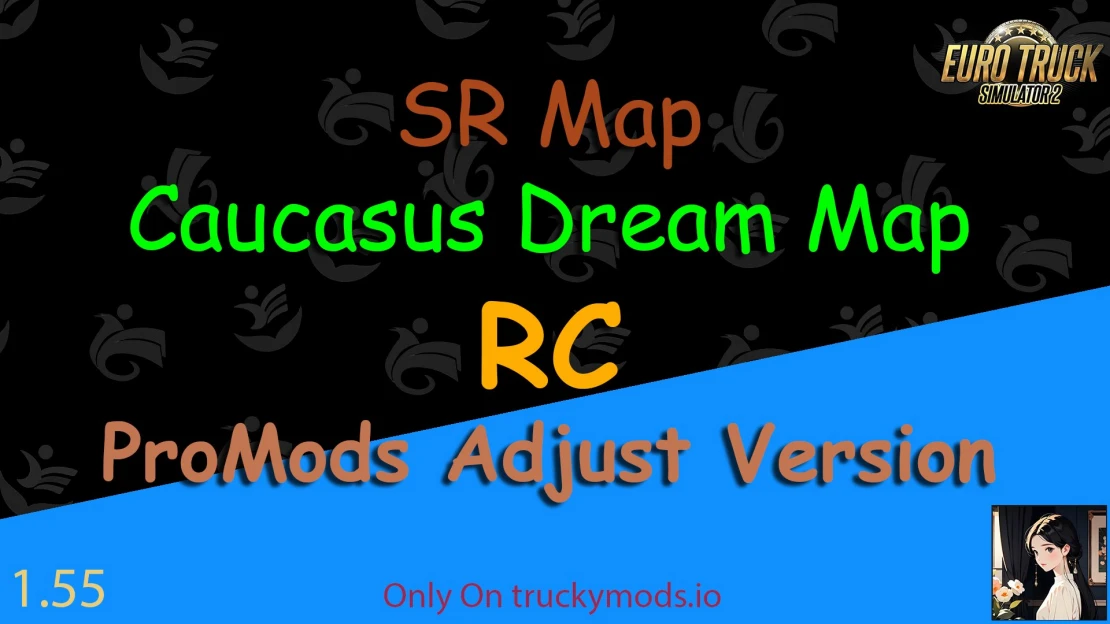 SRMap - Caucasus Dream Map RC (ProMods Adjust Version)