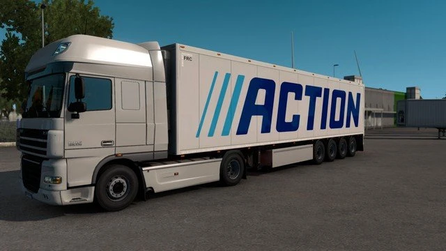 Trailer Action - SCS trailers + Krone + AI