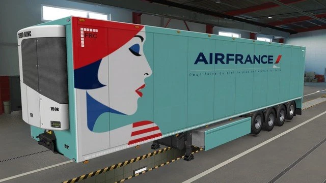 Trailer Air France - SCS trailers + Krone + AI