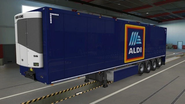 Trailer Aldi - SCS trailers + Krone + AI