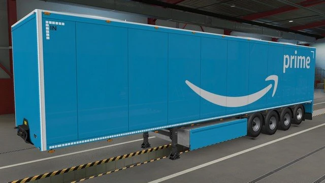 Trailer Amazon Prime - SCS trailers + Krone + AI